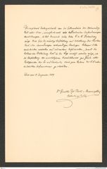 k.k. naturhistorisches Hofmuseum, Intendanzakten 1885-1896 (Hauer), Aktenzahl Z.29.a/1890, Seite 17
